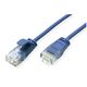 Kabel krosowy ROLINE GREEN UTP Cat.6A (Class EA), LSOH, bardzo cienki, niebieski, 3 m
