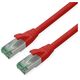 ROLINE RM S/FTP (PiMF) Patch Cord Cat.6A, czerwony, 2 m