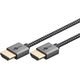 Slim przewód HDMI™ o dużej szybkości transmisji z Ethernetem - Długość kabla 0.5 m