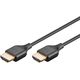 Slim Przewód HDMI™ o dużej szybkości transmisji z Ethernetem - Długość kabla 1 m
