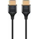 Slim Przewód HDMI™ o dużej szybkości transmisji z Ethernetem - Długość kabla 0.5 m