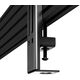 B-Tech BT9920/B uchwyt / stojak do monitorów 3,05 m (120") Ściana Czarny