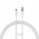 BASEUS kabel Typ C do Typ C Explorer Power Delivery 100W 1m biały P10319703221-00 / CB000043