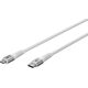 Kabel tekstylny Lightning USB-C™ z metalowymi złączami, 1 m - Długość kabla 1 m