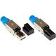 Alcasa GC-N0149 wtyczka RJ-45 Srebrny
