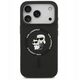 Etui Karl Lagerfeld Silicone              Karl&Choupette Ring MagSafe do iPhone 17 Pro Max czarny