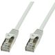 Patchcord Cat6 SFTP 15m 100% CU LSZH szary
