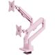Arozzi TIS Alzare Neo Duo 17"-32" 2TFT 3Gelenke Max.9KG pink