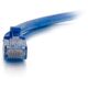 Kabel / 5 m Mlded/Btd Blue CAT5E PVC UTP PAT