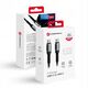 Kabel USB C do USB C Forcell F-Energy QC4.0 PD 5A 240W Cafule 0,5 m C263 czarny