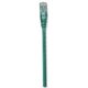 Patchcord Cat6 UTP 0,3m 100% CU zielony
