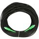Extralink SC/APC-SC/APC | Patchcord | Okrągły, wiszący, jednomodowy, Simplex, G.657A2, 200m