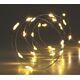 Lampki druciki na baterie girlanda 40 led ciepły biały