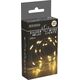 Lampki druciki na baterie girlanda 40 led ciepły biały