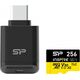 Silicon Power memory card microSDXC 256GB Inspire + card reader