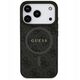 Guess 4G Ring Classic Logo MagSafe case for iPhone 17 Pro black