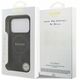 Guess 4G Ring Classic Logo MagSafe case for iPhone 17 Pro black