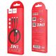 Kabel 3w1 USB A do Lightning / Micro USB / USB C Hoco 2A 1 m X25 czarny