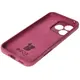 Silikonowe etui Bizon Soft Case do Honor 400 Lite 5G ciemnofioletowe