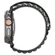 Pasek Spigen WBF1 Band do Apple Watch 6/7/8/9/10/SE/Ultra 1/2 44/45/46/49mm Black/green