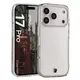 Etui Bizon Case Halo do Apple iPhone 17 Pro przezroczyste