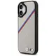 Etui BMW M Tricolor Metal Logo MagSafe do Apple iPhone 17 szary
