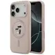 Etui Karl Lagerfeld Silicone Karl&Choupette Ring MagSafe do Apple iPhone 17 Pro różowy