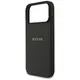 Etui Guess Grained Ring MagSafe do Apple iPhone 17 Pro Max czarny