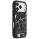 Etui Karl Lagerfeld Grained Pattern &     Logo MagSafe do iPhone 17 Pro czarny