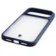 Etui Bizon Case Angelo do Apple iPhone 17 Pro Max półprzezroczyste z granatową ramką