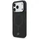 Etui Mercedes Plain Smooth Leather        MagSafe do iPhone 17 Pro czarny