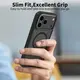 Etui Tech-Protect MagEdge MagSafe do Apple iPhone 17 Pro Matte Black/gunmetal
