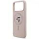 Etui Karl Lagerfeld Silicone Karl&Choupette Ring MagSafe do Apple iPhone 17 Pro Max różowy