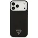 Etui Guess Glitter Triangle Logo MagSafe do Apple iPhone 17 Pro Max czarny