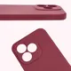 Silikonowe etui Bizon Soft Case do Honor 400 Lite 5G ciemnofioletowe