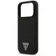 Etui Guess Silicone Triangle Logo MagSafe do Apple iPhone 17 Pro czarny