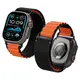 Pasek Spigen WBF1 Band do Apple Watch 6/7/8/9/10/SE/Ultra 1/2 44/45/46/49mm Black/orange