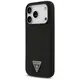 Etui Guess Silicone Triangle Logo MagSafe do Apple iPhone 17 Pro czarny