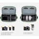 Kabura Torba Fotograficzna Foto Sling Na Aparat Dslr Dron Kamerę Gimbal K&f / Kf13.179v8 / Zielony