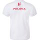 Huari Dziecięca koszulka z krótkim rękawem Huari Poland Fan Kids white/racing red rozmiar 116