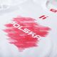 Huari Dziecięca koszulka z krótkim rękawem Huari Poland Fan Kids white/racing red rozmiar 116