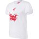 Huari Dziecięca koszulka z krótkim rękawem Huari Poland Fan Kids white/racing red rozmiar 122