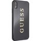 Guess Guess GUHCI65TGGGBK iPhone Xs Max czarny/black hard case Classic Double Layer Glitter uniwersalny