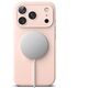 Etui Ringke Silicone Magnetic MagSafe do Apple iPhone 17 Pro Max Pink Sand