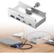 Equip 128967 huby i koncentratory USB 3.2 Gen 1 (3.1 Gen 1) Type-A 5000 Mbit/s Aluminium