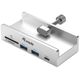 Equip 128968 huby i koncentratory USB 3.2 Gen 1 (3.1 Gen 1) Type-A 5000 Mbit/s Aluminium