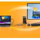 j5create JCH462-N huby i koncentratory USB 3.2 Gen 1 (3.1 Gen 1) Type-A + Type-C 5000 Mbit/s Szary