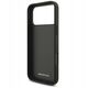 Case AMG Leather Debossed Lines Logo for  iPhone 17 Pro Max black