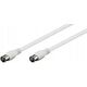 Kabel przyłączeniowy SAT (80 dB), szybkozłączka F 3,5m