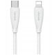 Kabel USAMS Green Series SJ717 30W USB-C / Lightning 1m biały